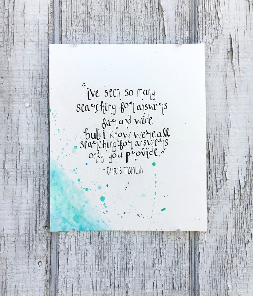 Paint quotation lyrics