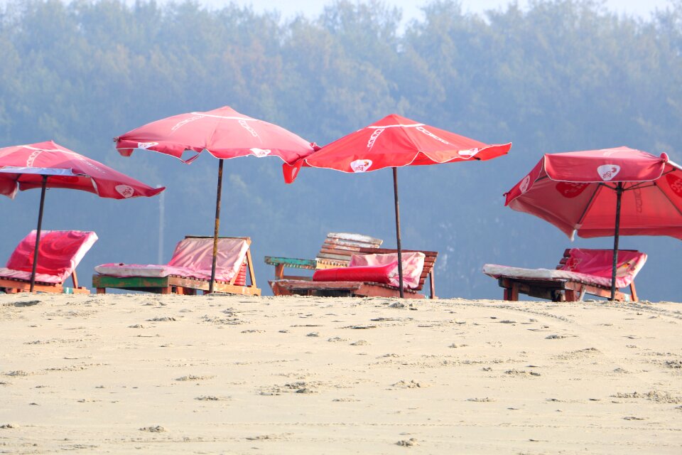 Nice weather relax holiday