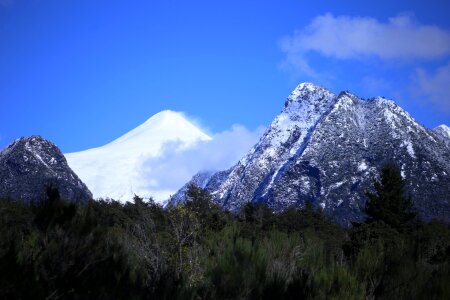 Landscape mountain chile photo