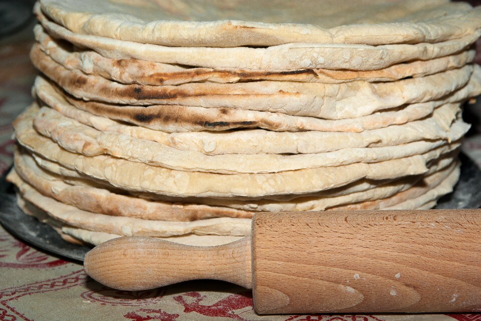 Roll pastry flour boulanger
