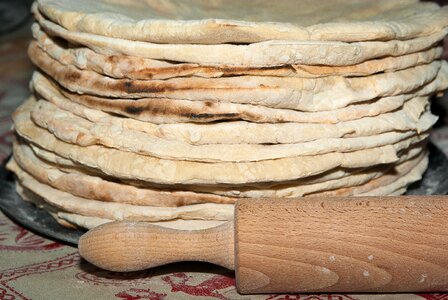 Roll pastry flour boulanger