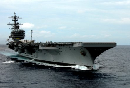 USS George H. W. Bush (CVN 77) underway