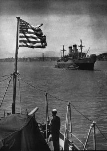 USS General W. A. Mann (AP-112) in the 1940s