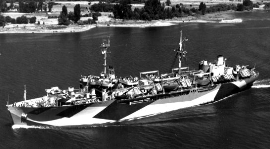 USS General S. D. Sturgis (AP-137) underway on 16 July 1944 (80-G-241338)