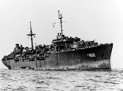 USS General Omar Bundy (AP-152), circa in 1945 (NH 78563)
