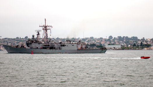 USS Gary departs Naval Air Station North Island 130724-N-ZF681-102