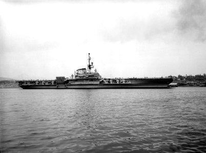 USS Franklin D. Roosevelt (CVA-42) in June 1956