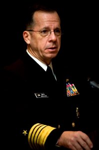 US Navy 061214-N-0696M-032 Chief of Naval Operations (CNO) Adm. Mike Mullen speaks at the Historical Black College-University-Minority Institution Conference in New Orleans