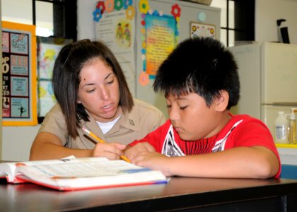 USS Frank Cable Sailors Tutor Kids With Saturday Scholars DVIDS345963