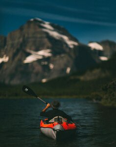 Boat sailing adventure photo