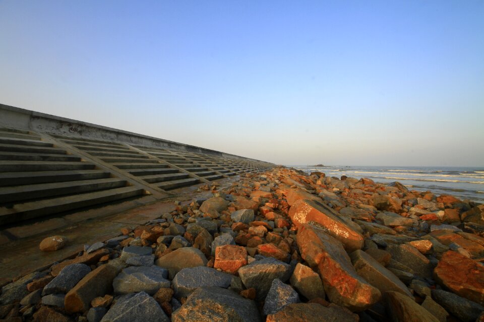 Coast beach moisture provide