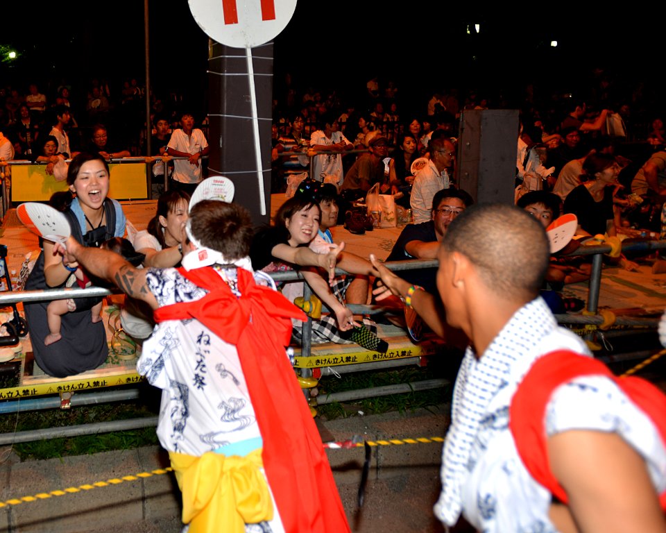 USS Fitzgerald sailors participate in the Aomori City Nebuta Festival Parade 130806-N-ZI955-336