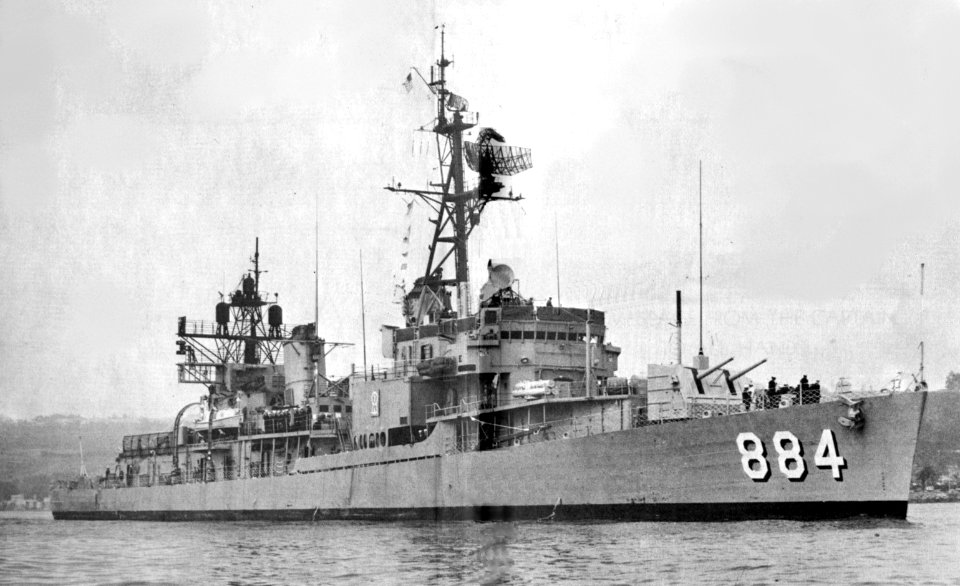 USS Floyd B. Parks (DD-884) in 1969