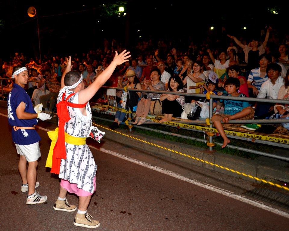 USS Fitzgerald sailors participate in the Aomori City Nebuta Festival Parade 130806-N-ZI955-329