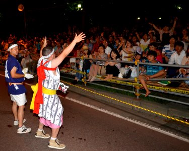 USS Fitzgerald sailors participate in the Aomori City Nebuta Festival Parade 130806-N-ZI955-329