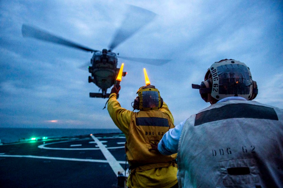 USS Fitzgerald operations 150425-N-XM324-472