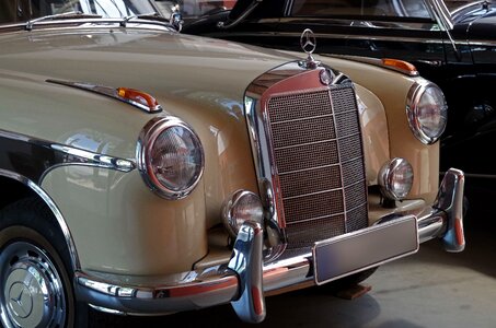 Spotlight chrome vehicle