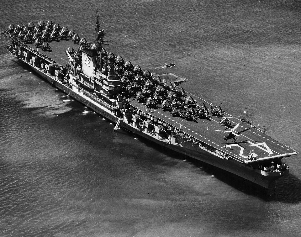 USS FD Roosevelt CVB-42 Gitmo 1950