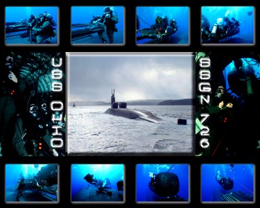 US Navy 070308-N-1280S-001 Guided missile submarine USS Ohio (SSGN 726)