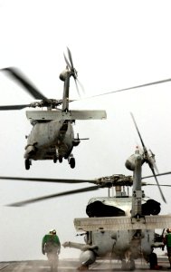 US Navy 070316-N-7130B-163 An SH-60F Seahawk, assigned to the