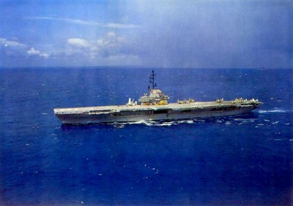 USS Essex (CVS-9) underway 1960