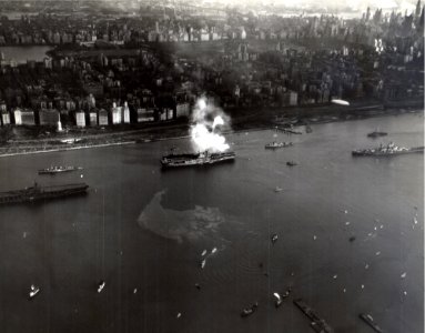 USS Enterprise CV-6 1945 NY Navy Day