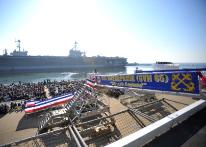 USS Enterprise is inactivated after 51 years of service. (8241546340)