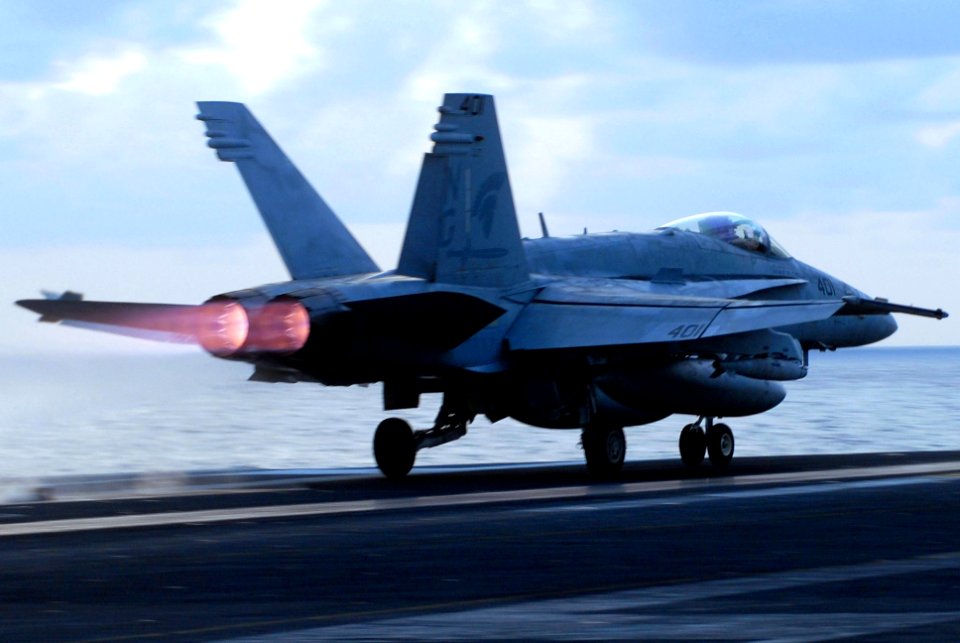 US Navy 070321-N-2659P-309 An F-A-18C Hornet, assigned to the