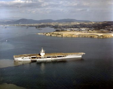 USS Enterprise (CVAN-65) at Guantanamo in February 1962