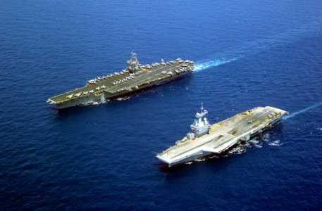 USS Enterprise FS Charles de Gaulle