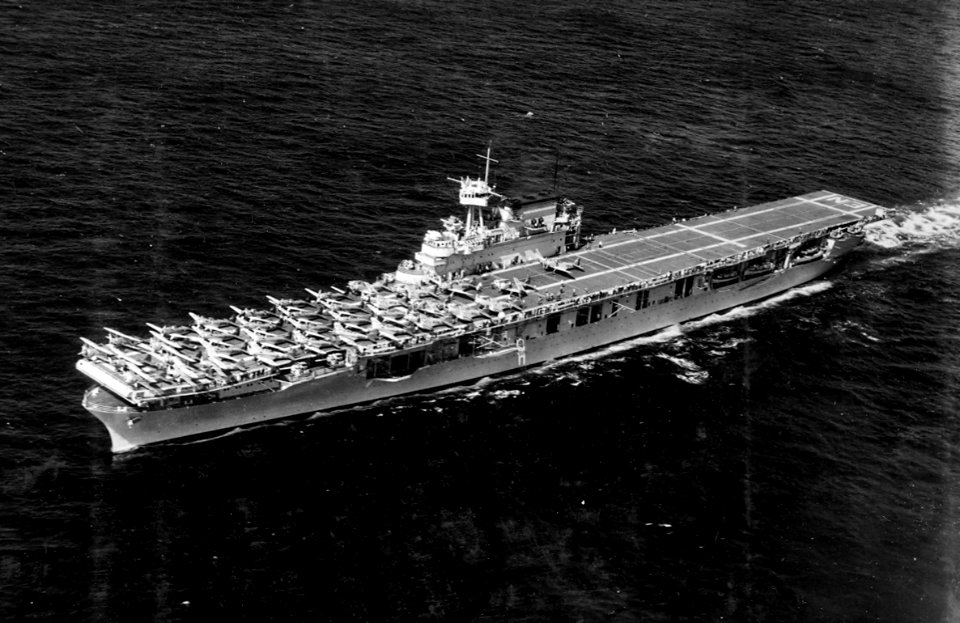 USS Enterprise (CV-6) underway c1939