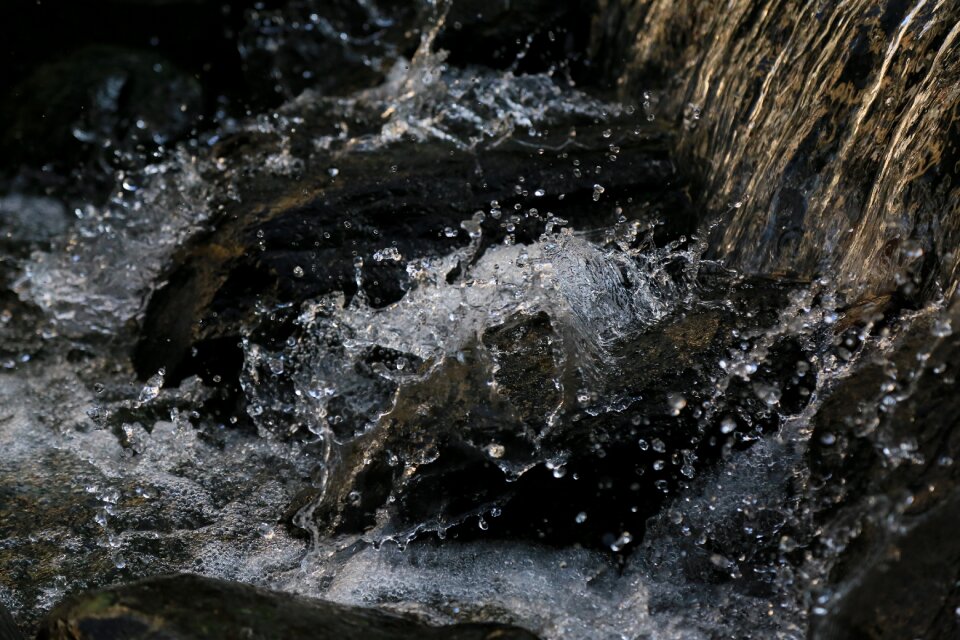 Water liquid splash photo