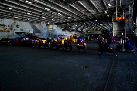 USS Dwight D. Eisenhower deployment 161214-N-KJ380-070