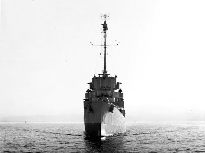 USS Edward C. Daly (DE-17) off the Mare Island Naval Shipyard on 26 February 1945 (19-N-7988)