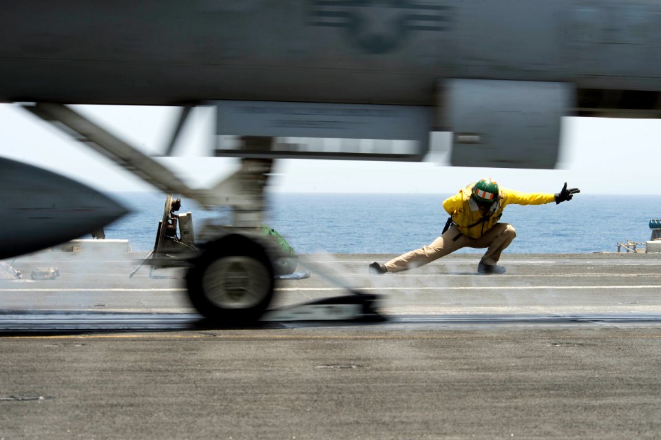 USS Dwight D. Eisenhower operations 130514-N-XQ474-025