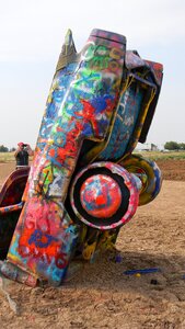 Cadillac ranch texas paint