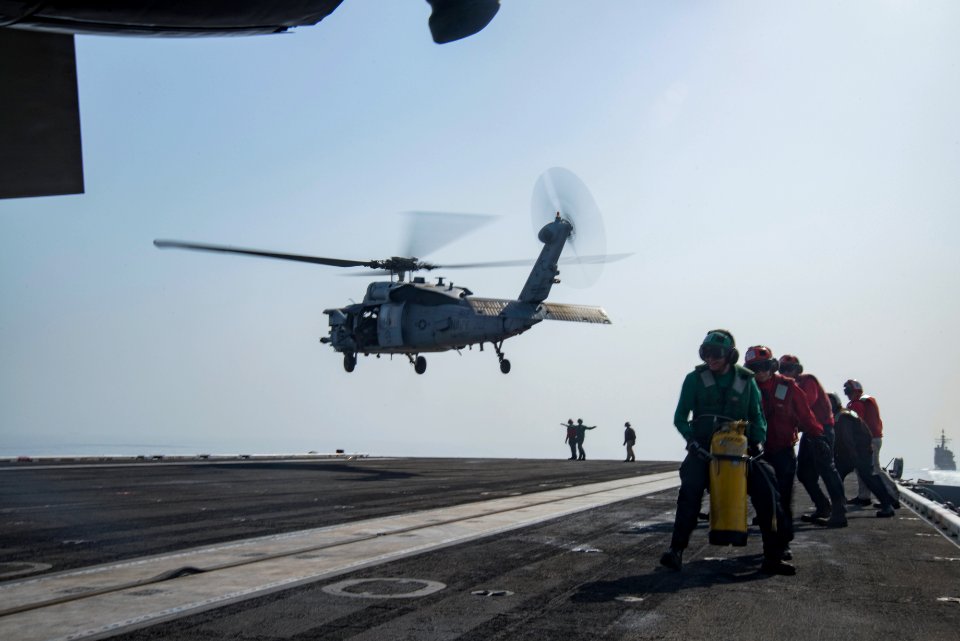 USS Dwight D. Eisenhower Deployment 160721-N-QI061-434