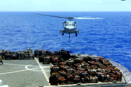 US Navy 070424-N-5484G-098 An MH-60 Seahawk, assigned to the