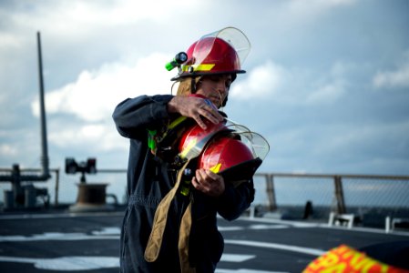 USS Donald Cook routine operations 150105-N-JN664-125