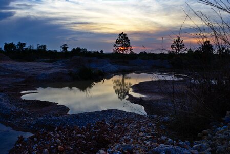 Sky outdoors lake photo