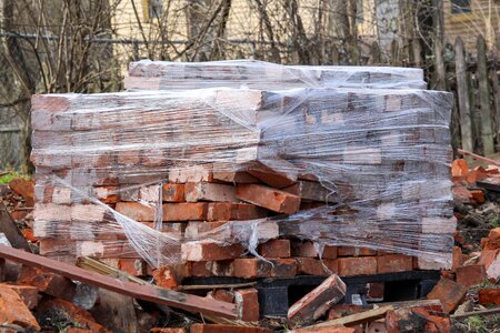 Bricks demolition industry photo