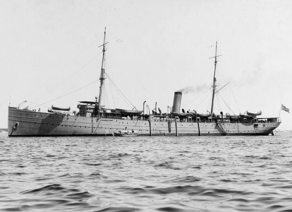 USS Dixie (AD-1), circa in the 1910s (NH 54516)