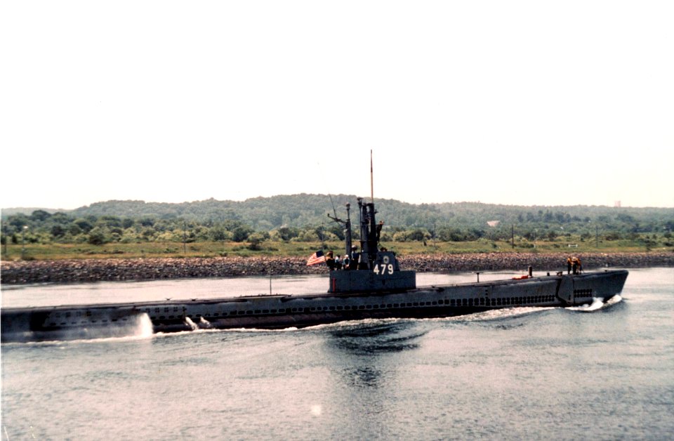 USS Diablo (SS-479) in Cape Cod Canal