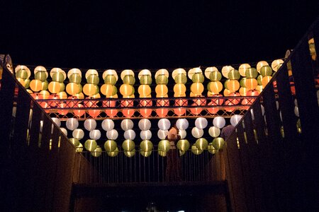 Light celebration colorful