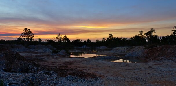 Nature dusk sky