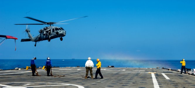 USS Denver flight quarters 140228-N-IC565-123