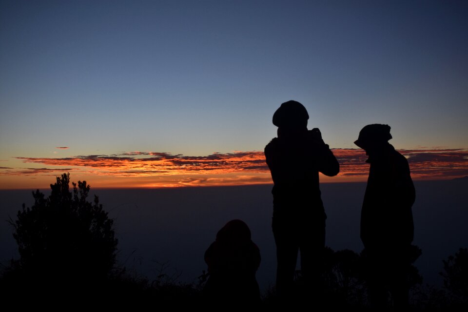 Sunrise morning mountain