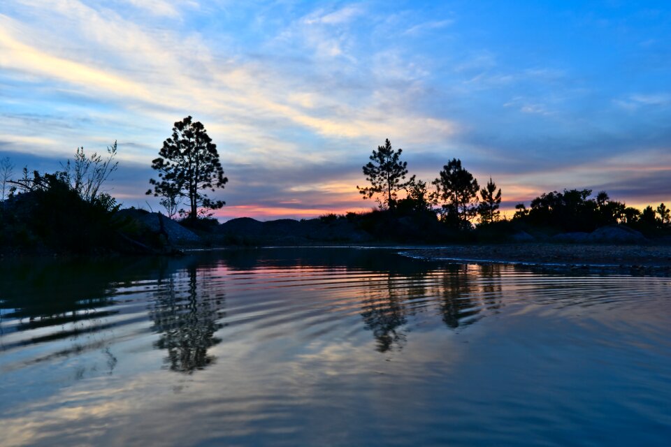 Outdoors lake tree