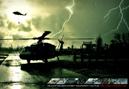 US Navy 070529-N-8134A-003 Photo Illustration of Helicopter Sea Combat Squadron (HSC) 25 operations