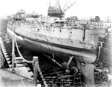 USS Delaware (BB-28) - NH 54675